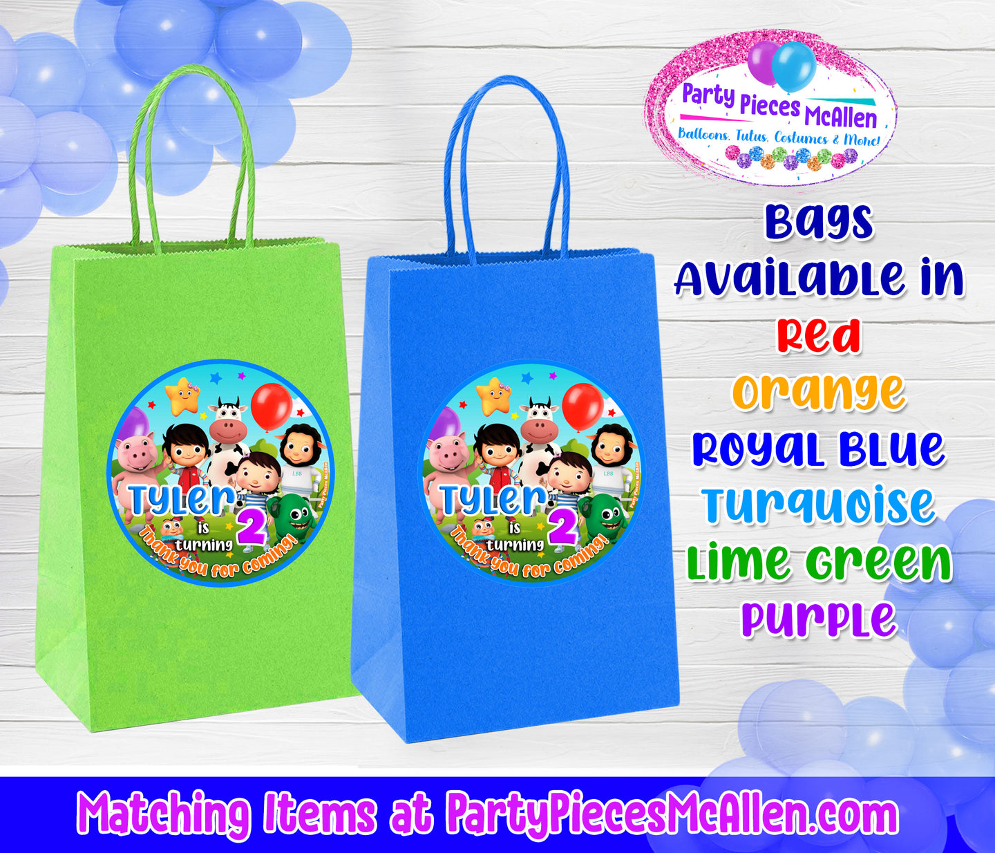 Little Baby Bum Goodie Bags