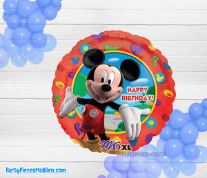 17" Mickey Mouse Club House Happy Birthday Foil Balloon
