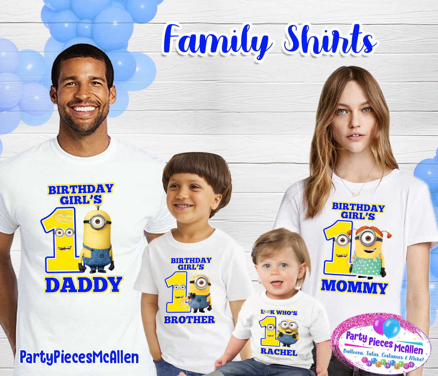 Girls Roblox Family Shirts – Party Pieces McAllen
