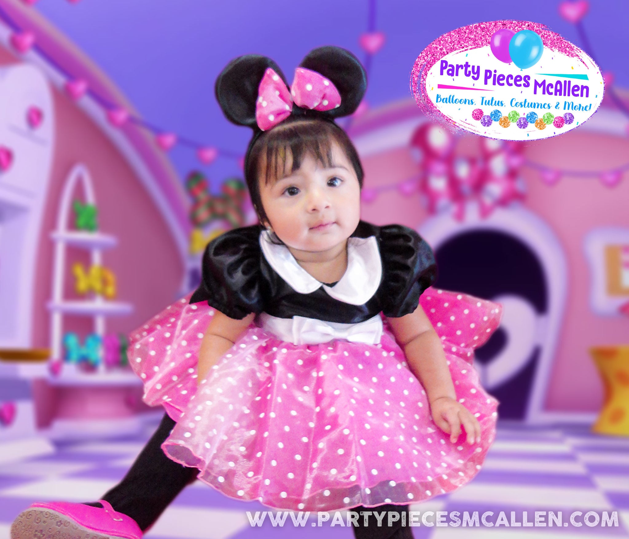 Pink Mouse Dress – Party Pieces McAllen