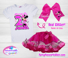 Load image into Gallery viewer, Minnie Mouse Hot Pink Tutu Set