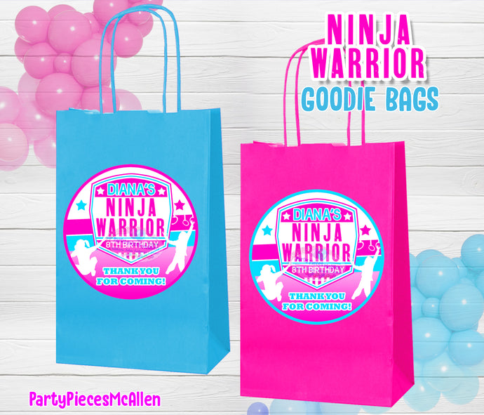 Ninja Warrior Goodie Bags