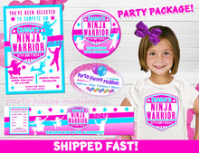 Load image into Gallery viewer, Girls Ninja Warrior Party Package