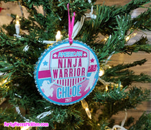 Load image into Gallery viewer, Ninja Warrior Christmas Ornament