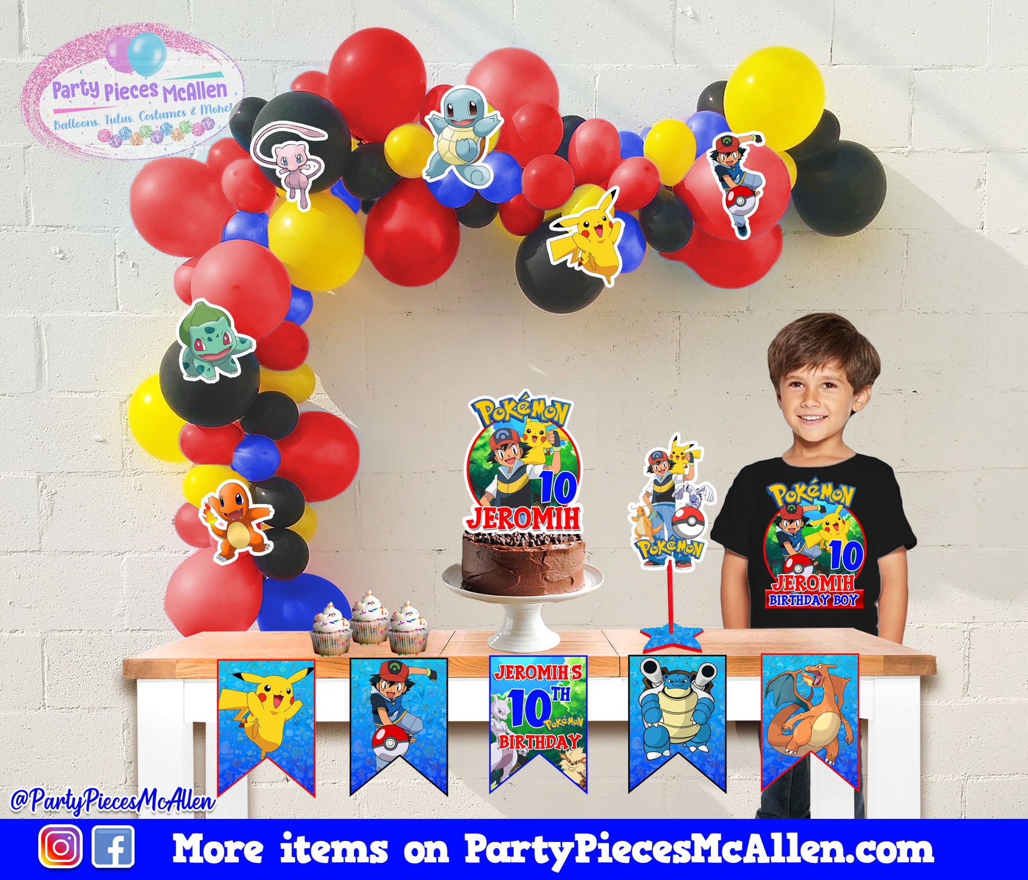 Pokemon Balloon Garland, Neutral Balloon,balloon Garland Kit , Balloon  Garland, DIY Balloon,birthday Decor. 