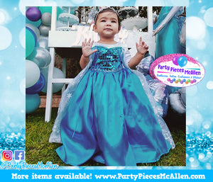 Frozen Elsa Inspired Princess Dress