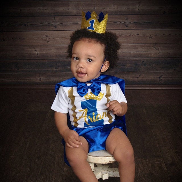 Little prince first birthday hot sale outfit