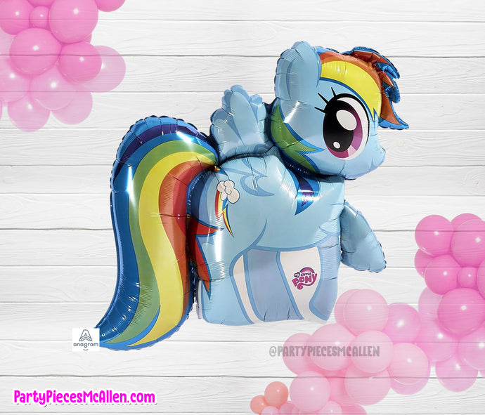 My Little Pony Balloon - Rainbow Dash Shape Foil Balloon