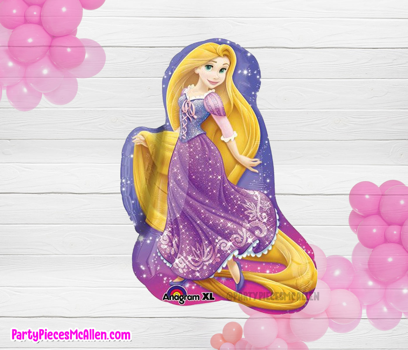 Rapunzel Shape Foil Balloon