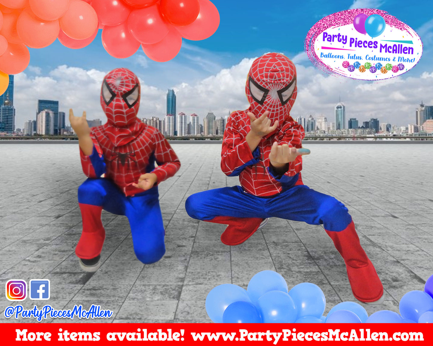 Boys Spider Costume