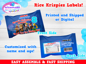 Roblox Rice Krispies Labels