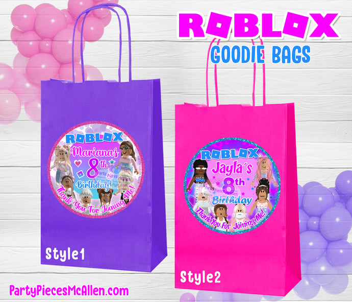 Roblox Girl Party Package with Custom Avatar – Party Pieces McAllen