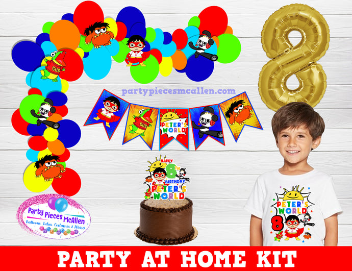 Ryan's World Party at Home Kit