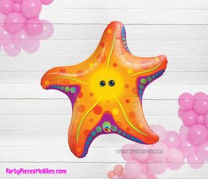 Starfish Shape Foil Balloon