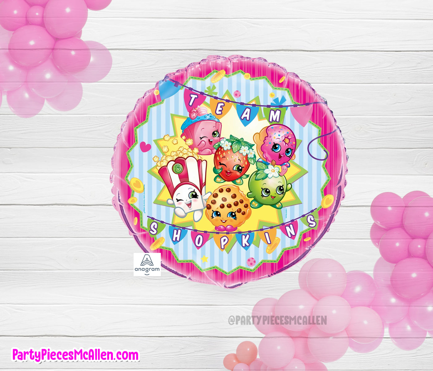 Shopkins Balloons Party Pieces McAllen