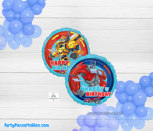 17" Transformers Prime Double Sided Foil Balloon