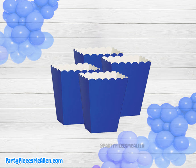 Blue Treat Boxes 8pz