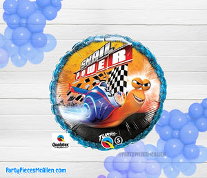 17" Turbo Racing Team Foil Balloon