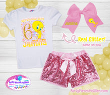 Load image into Gallery viewer, Yellow Bird Birthday Outfit