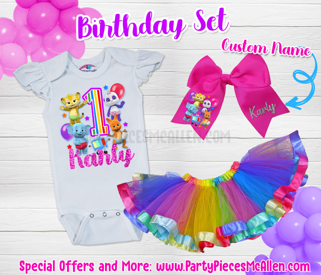 Word Party Tutu Outfit