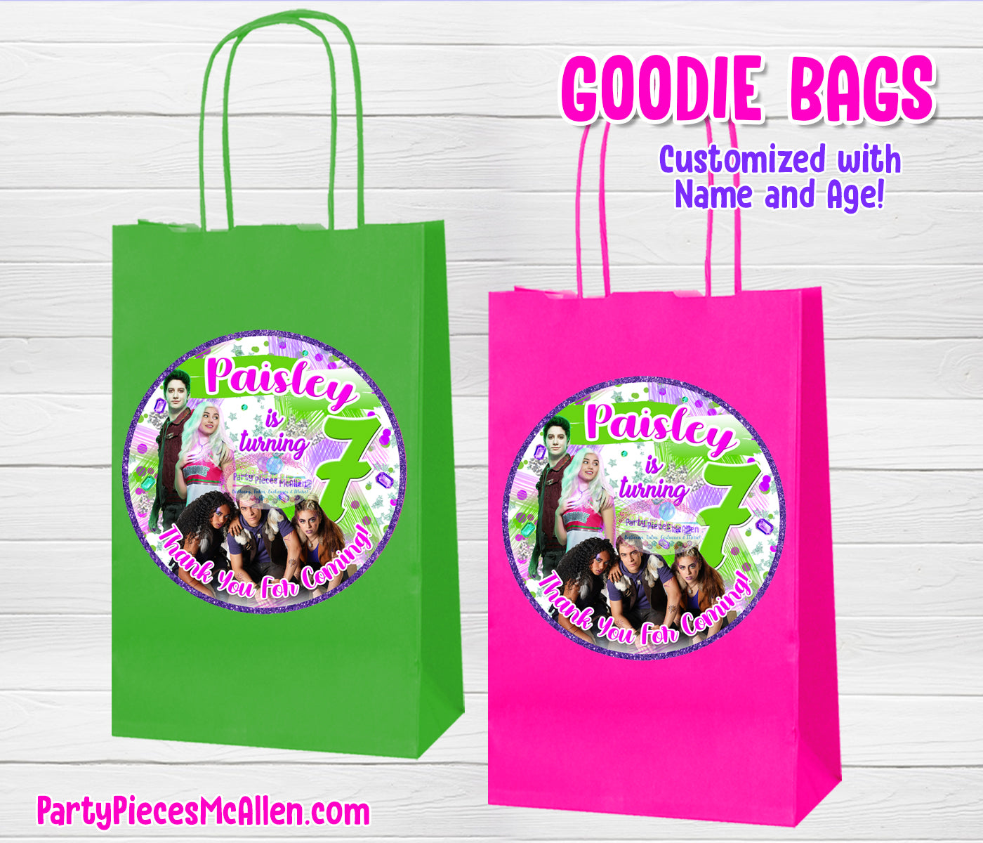 Zombies 2 Goodie Bags
