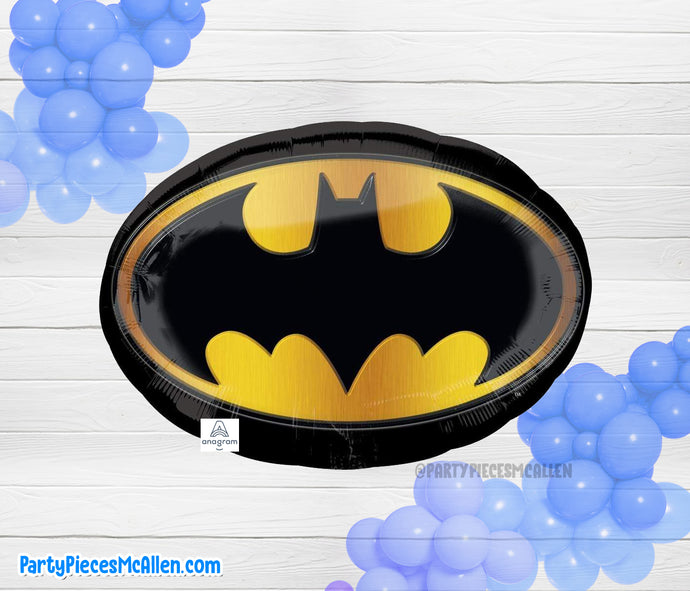 Batman Logo Shape Foil Balloon