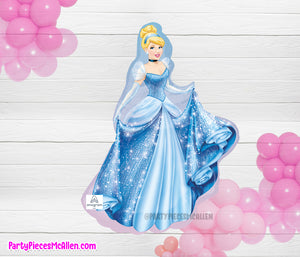 Jumbo Cinderella Shape Foil Balloon