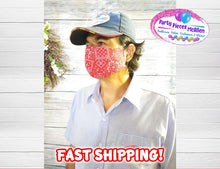 Load image into Gallery viewer, Pink Cotton Fabric Mask