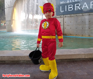 Boys Flash Superhero Costume