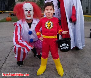 Boys Flash Superhero Costume