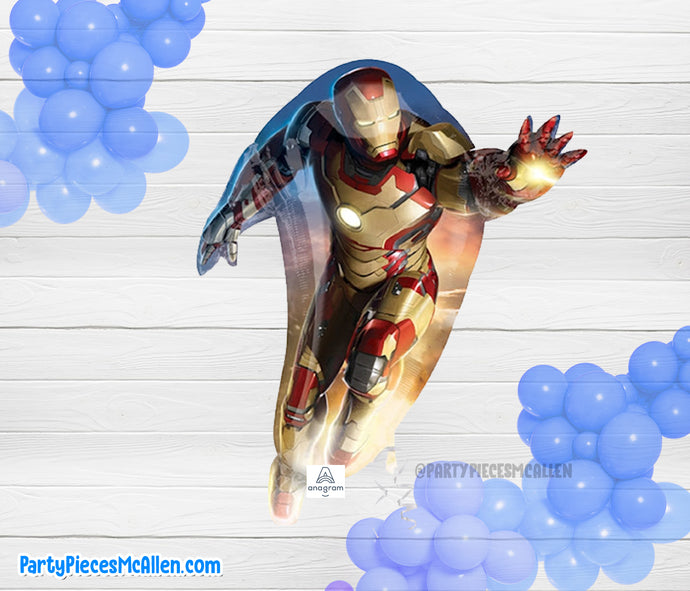 Iron Man Shape Foil Balloon