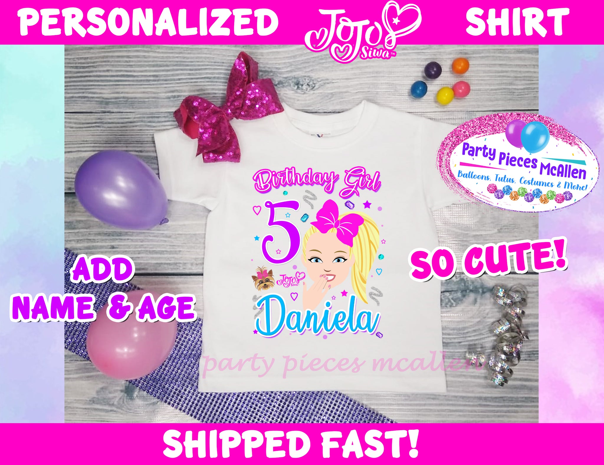 Gamer Girl Birthday Shirt File - PRINTABLE ONLY – Party Pieces McAllen, roblox  shirts girl 