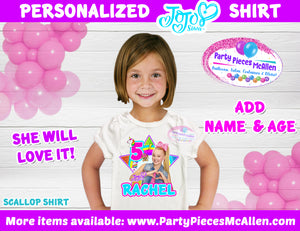 Jojo Siwa Star Birthday Shirt