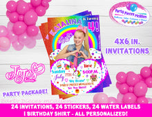 Load image into Gallery viewer, Jojo Siwa Party Package Party Package
