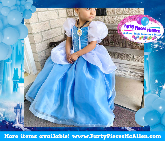 Blue Princess Royal Dress