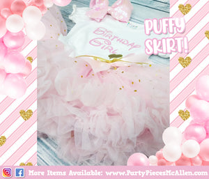 Pink Birthday Girl Tutu Dress