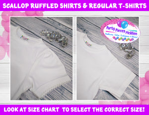 True and the Rainbow Kingdom Glitter Birthday Shirt