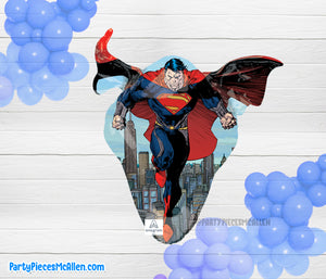 Superman Comic Shape Foil Balloon